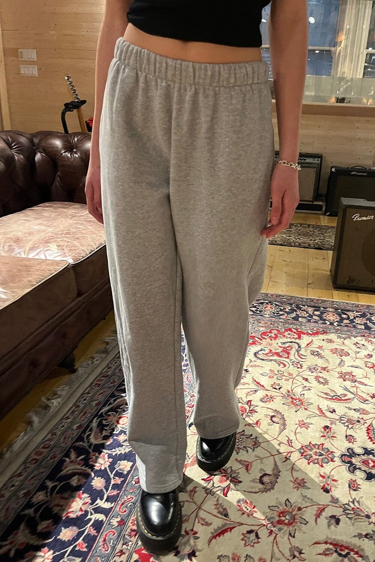 Anastasia Soft Sweatpants | Heather Grey / S/M
