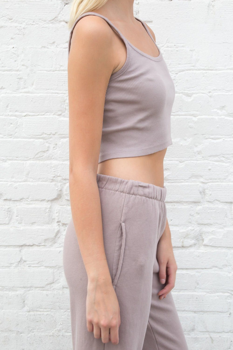 Purple Taupe / Cropped Fit
