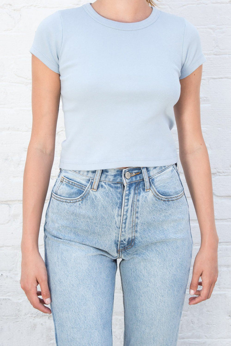 brandy melville white ashlyn top, Women's Fashion, Tops, Other Tops on  Carousell