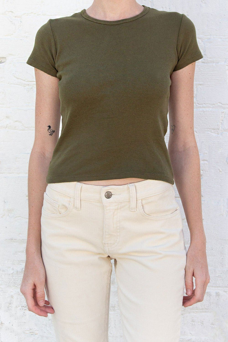 Hailie Top | Military Green / XS/S