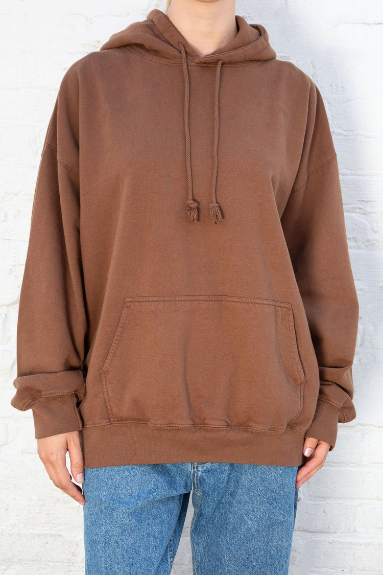 Christy Hoodie | Brown / Oversized Fit