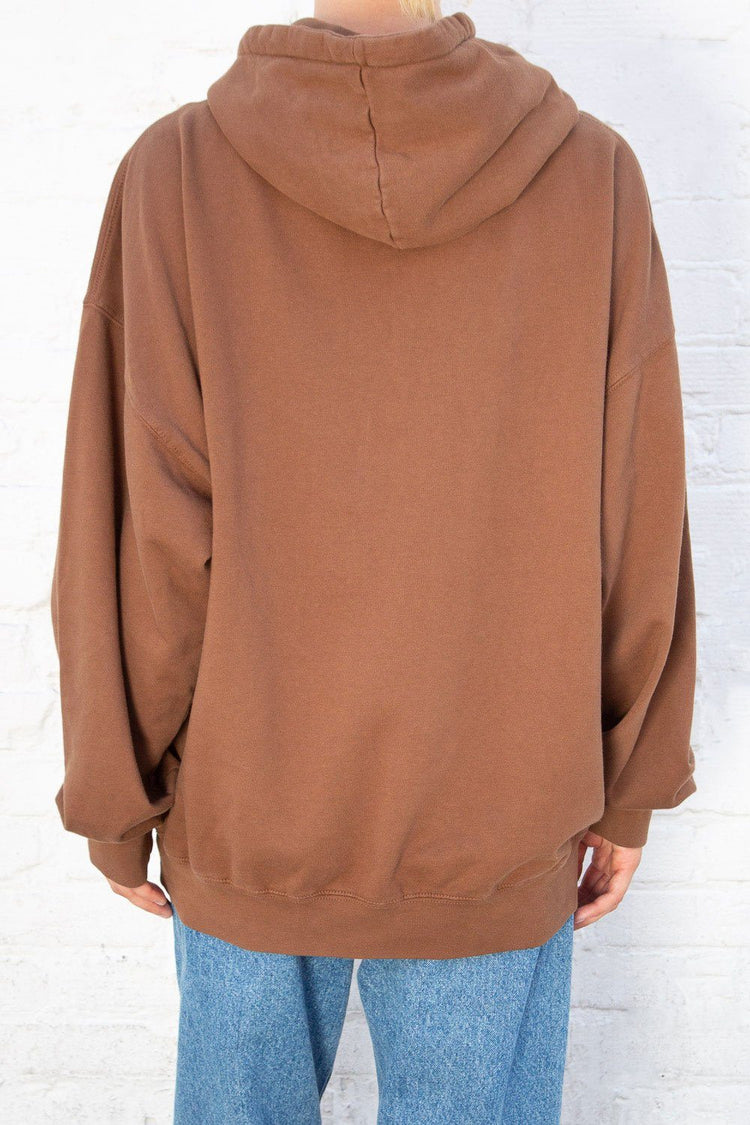 Christy Hoodie | Brown / Oversized Fit