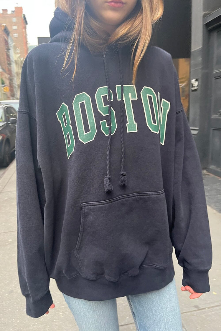 Christy Boston Hoodie | Classic Navy / Oversized Fit