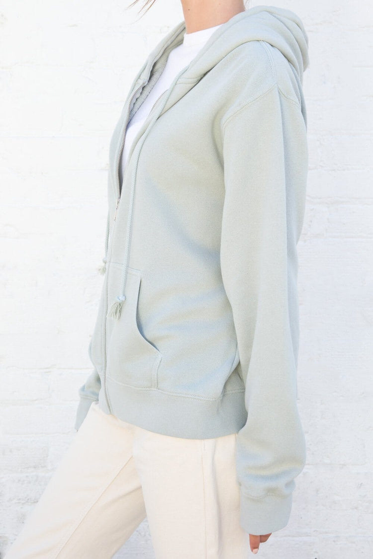 Christy Hoodie | Light Blue-Green / Regular Fit