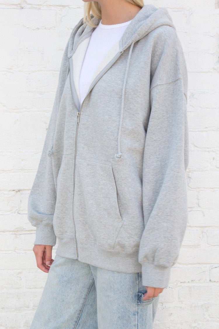 Brandy Melville Christy Hoodie Gray - $30 (33% Off Retail) - From Christina