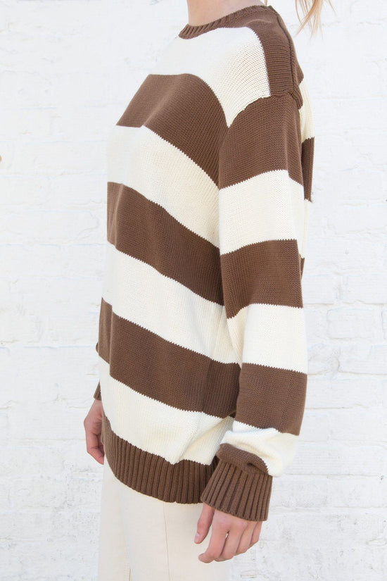 Brianna Cotton Thick Stripe Sweater – Brandy Melville