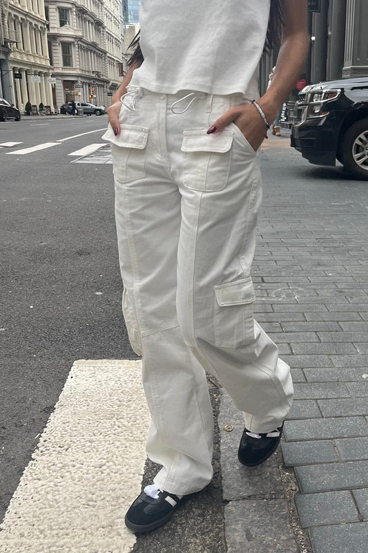 Cargo Pants - White – Style Addict®