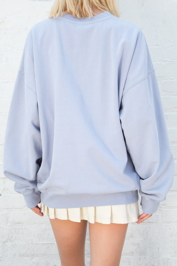 Erica Oversized Sweatshirt | Light Blue / Oversized Fit