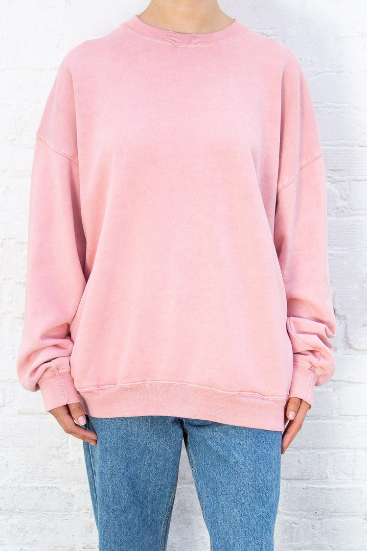 Erica Oversized Sweatshirt | Salmon / Oversized Fit