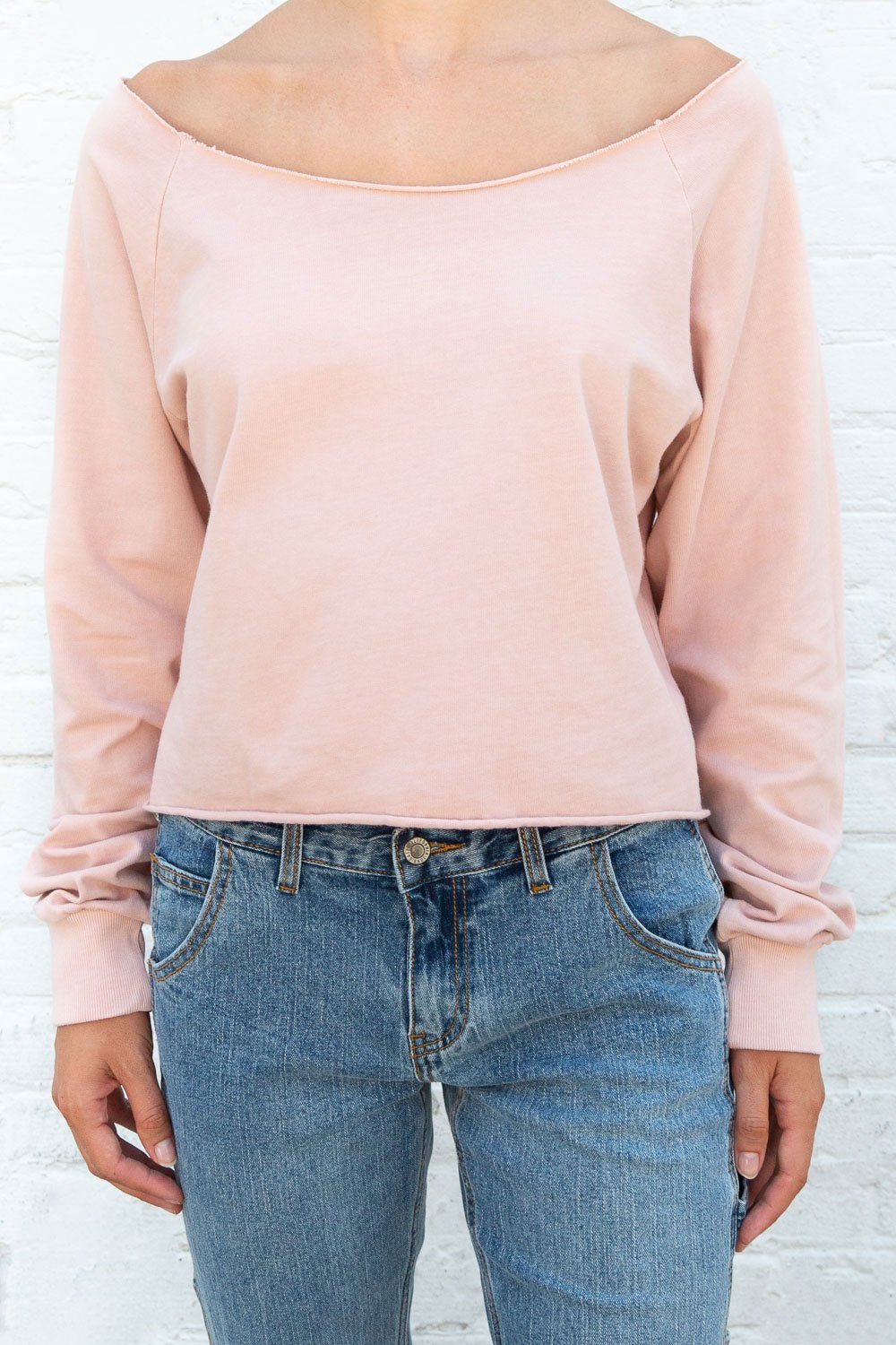 Estelle Cotton Top | Rose Pink / Cropped Fit
