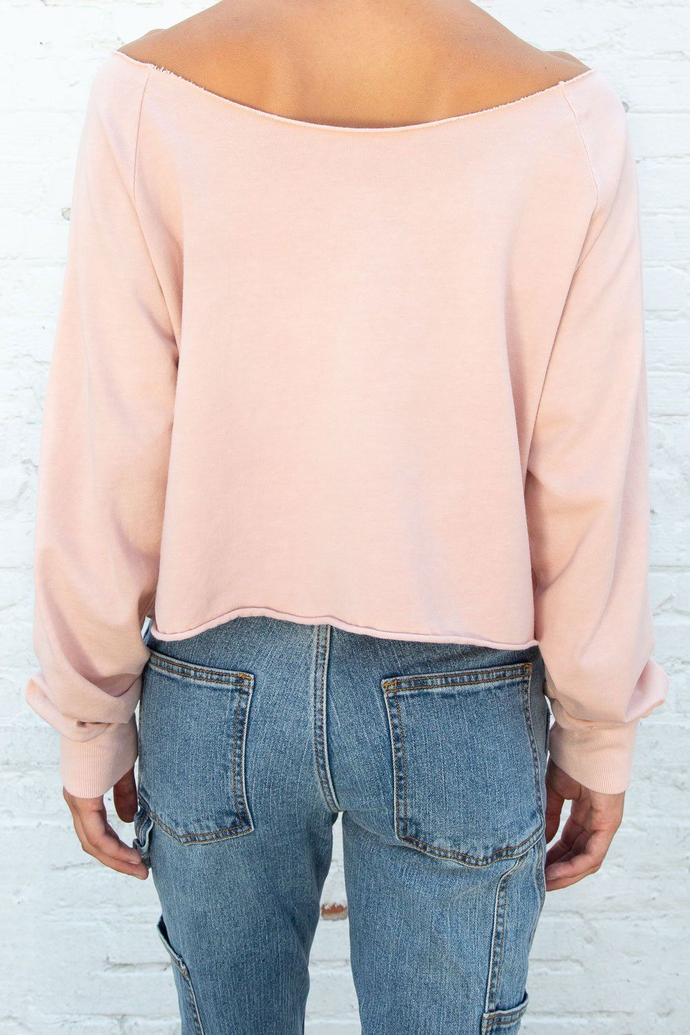 Estelle Cotton Top | Rose Pink / Cropped Fit