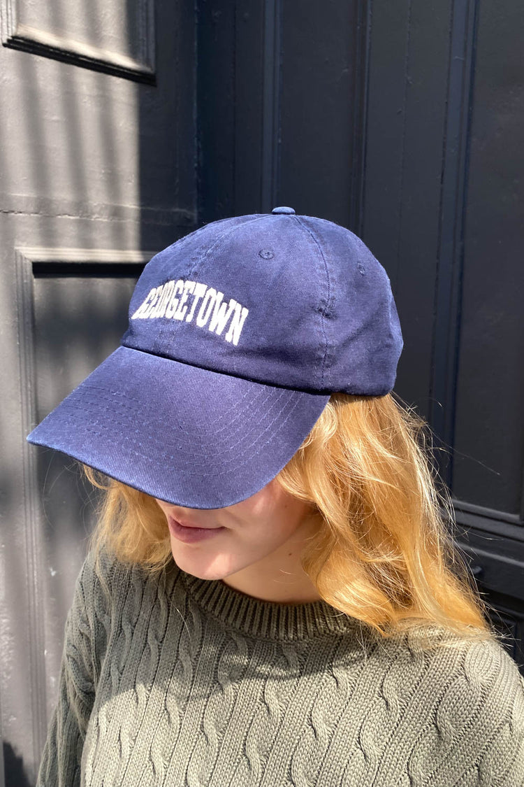 Katherine Georgetown Cap | Navy Blue