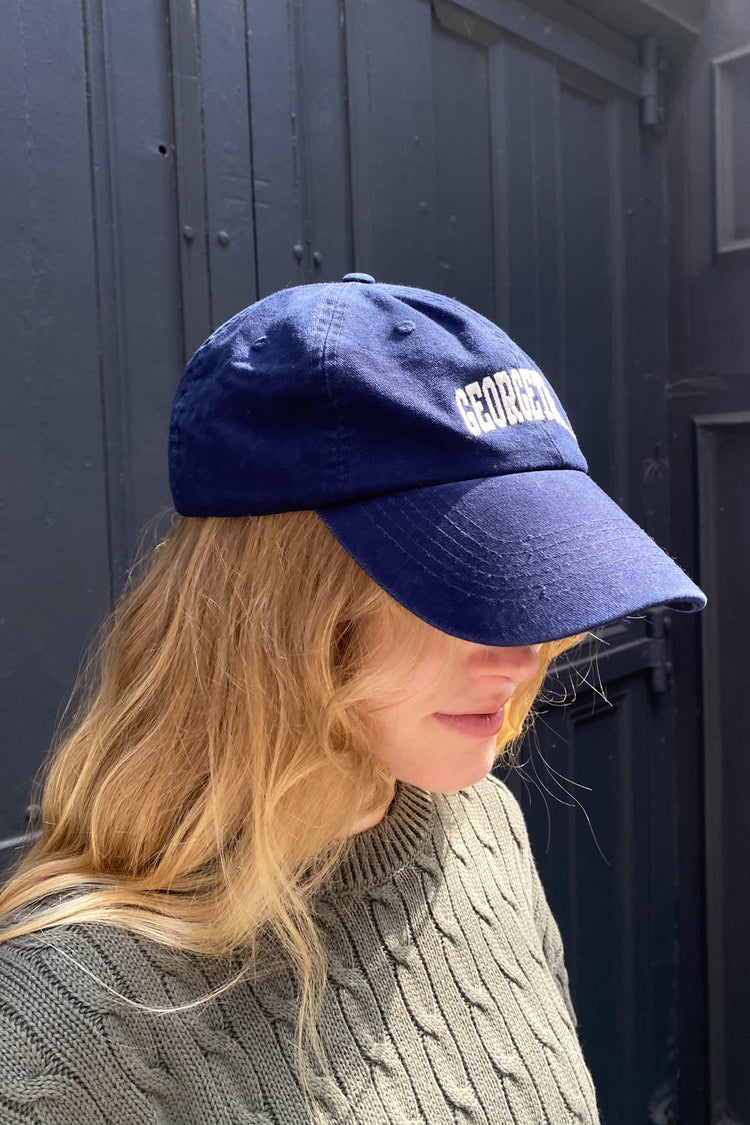 Katherine Georgetown Cap | Navy Blue