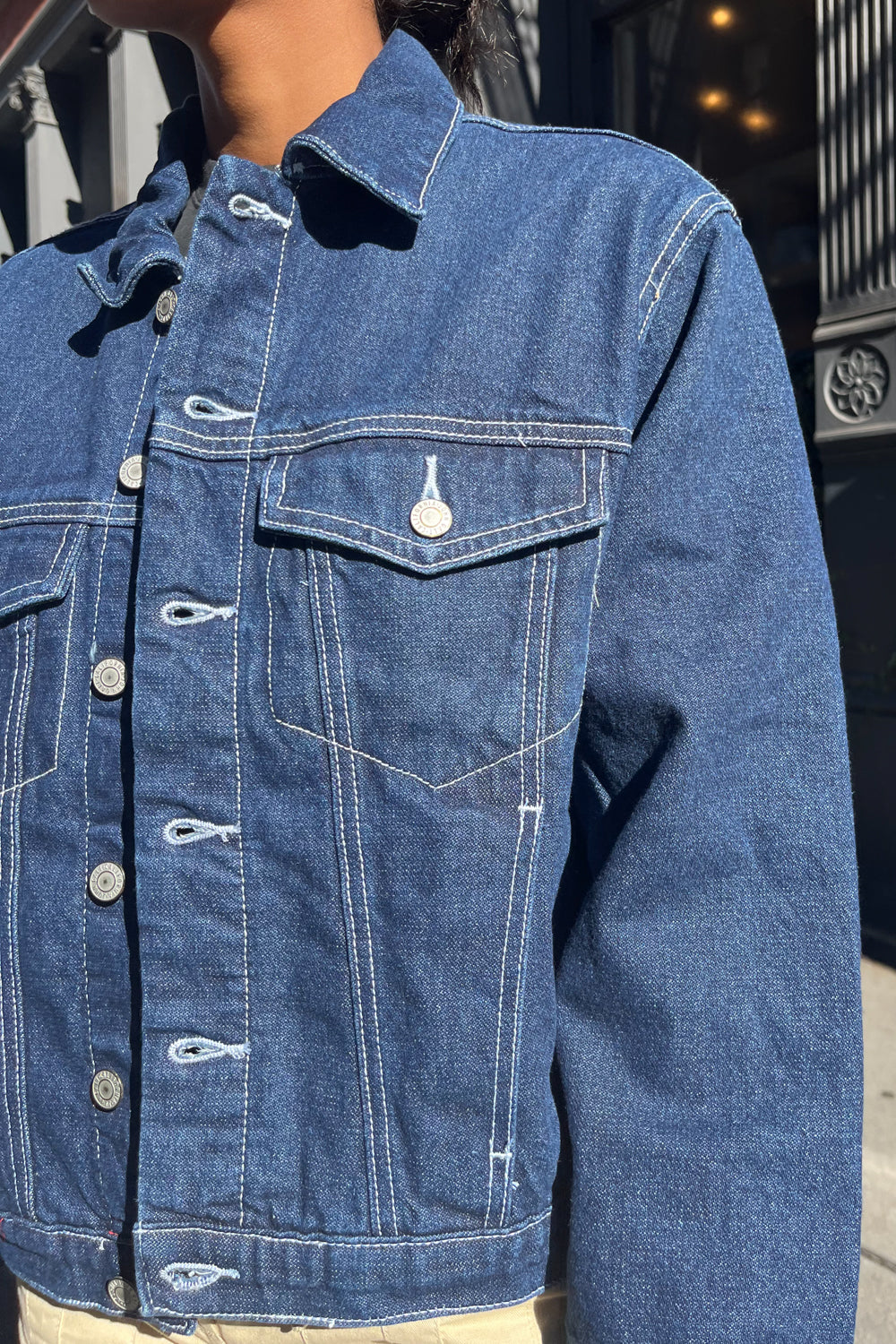 Kaylee Dark Wash Denim Jacket