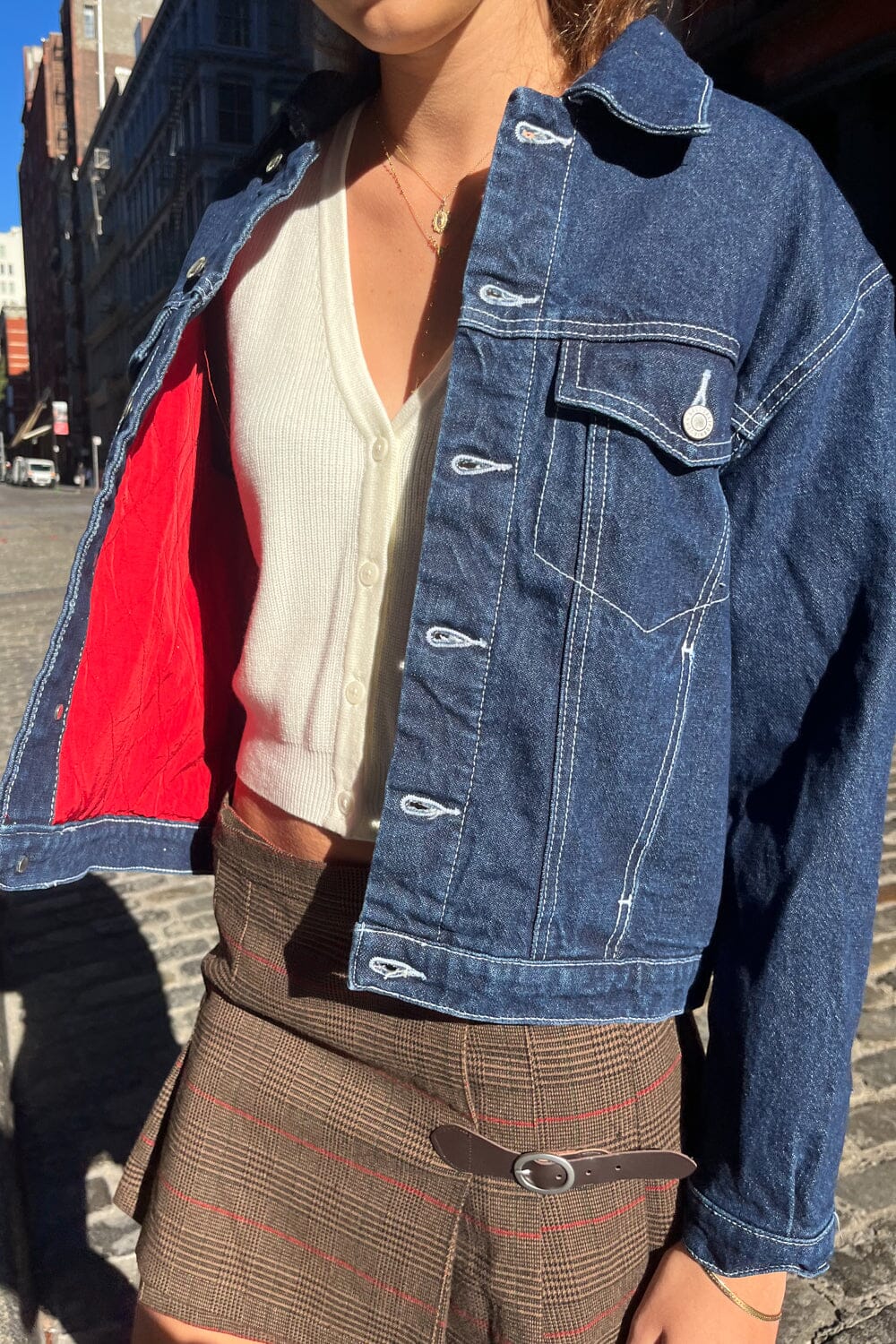 Kaylee Dark Wash Denim Jacket