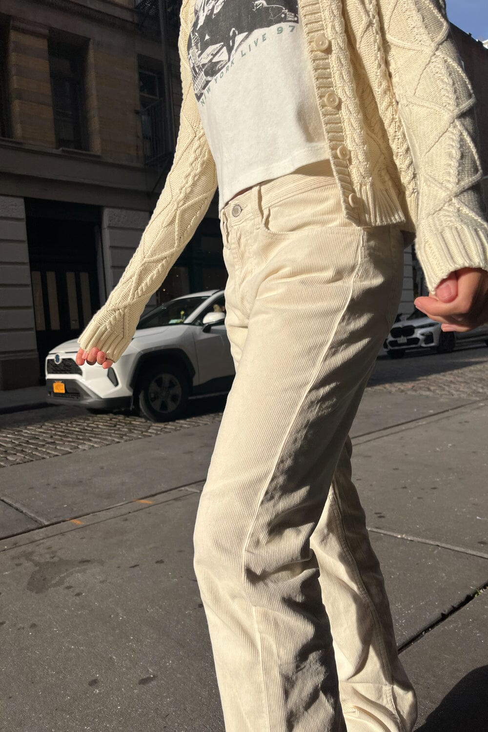 Ivory Corduroy / S