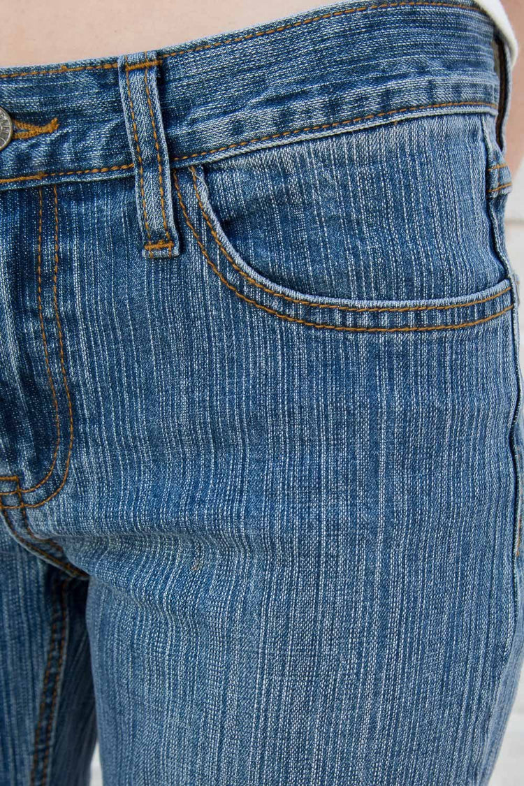 Brielle 90's Jeans | 90 Wash Denim / S