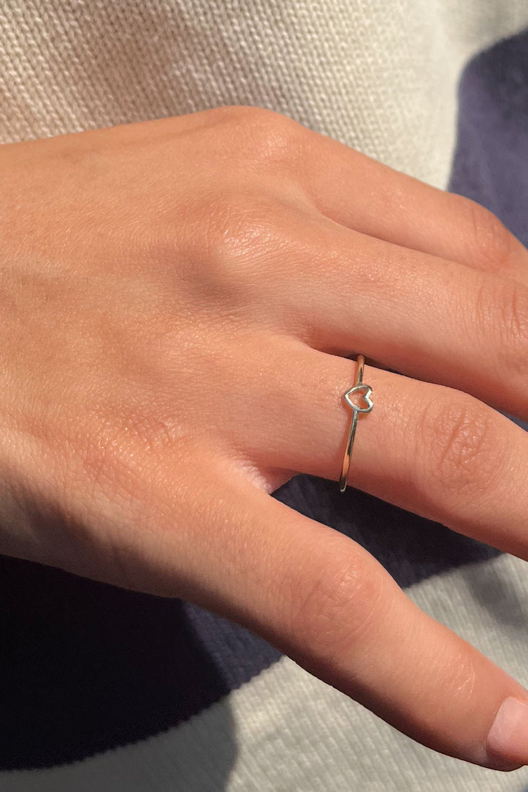 Mini Heart Ring | Copper