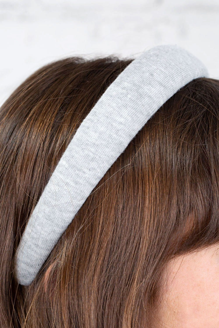 Solid Headband | Grey