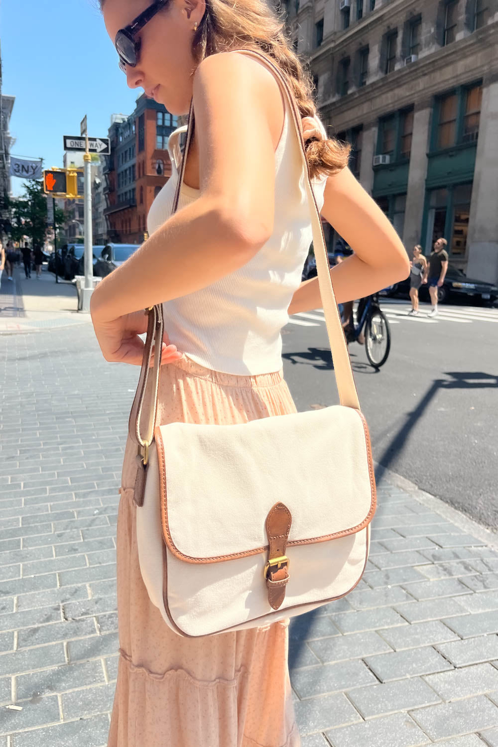 Messenger Bag | Ivory