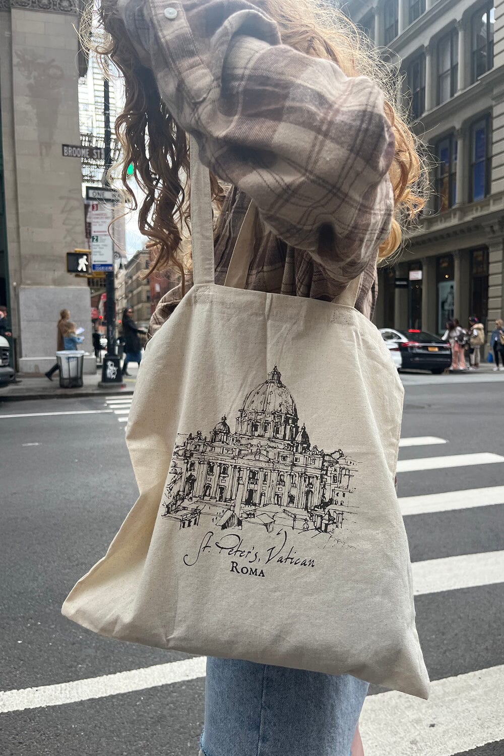 Brandy Melville, Bags, Brandy Melville Ivory Canvas Shoulder Bag