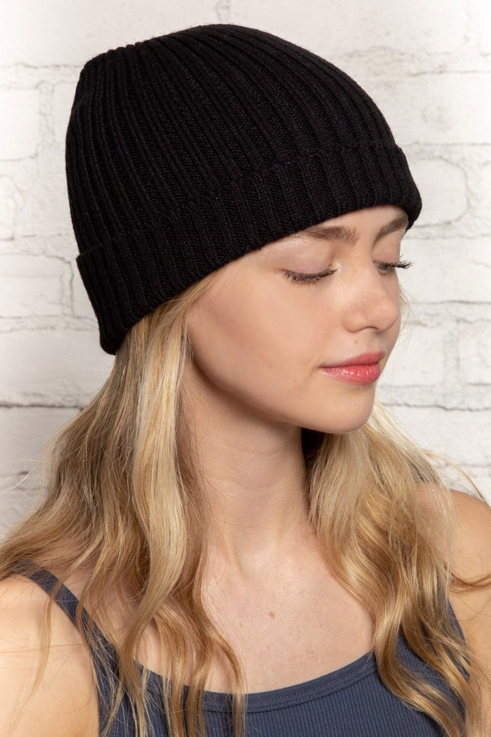 Knit Beanie | Black