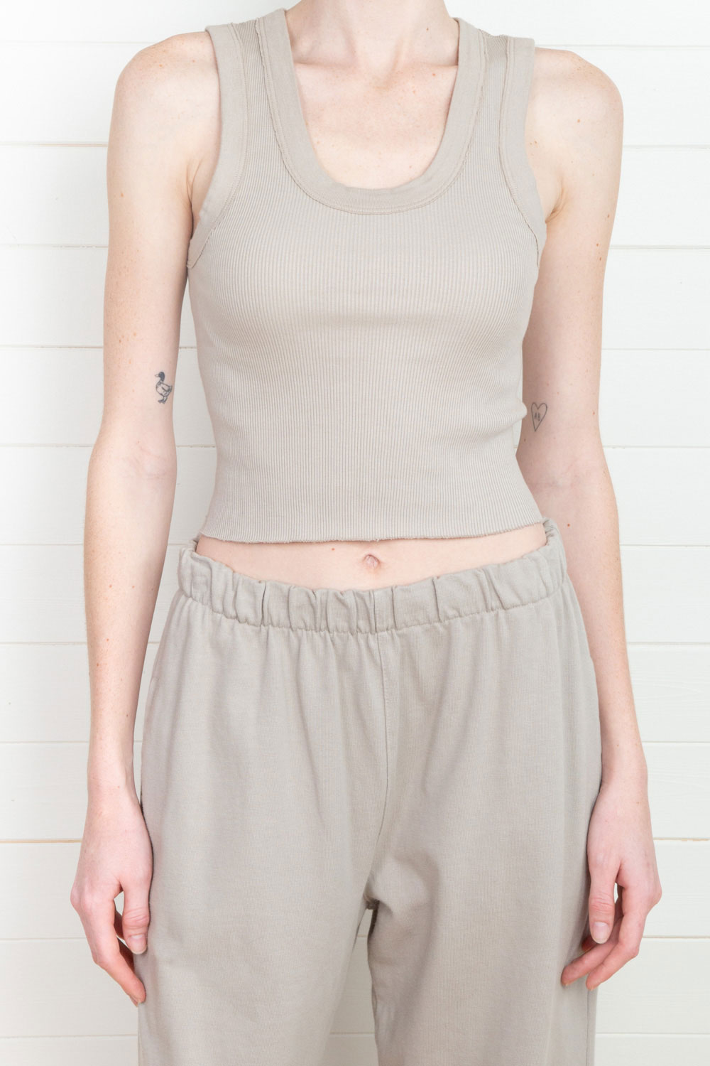 Beautiful Mauve Taupe Connor Tank by Brandy Melville