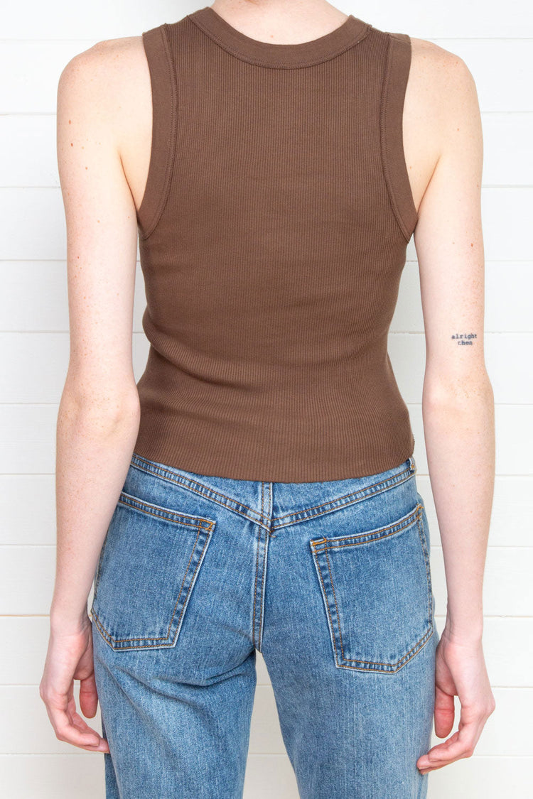 Connor Tank | Brown / S