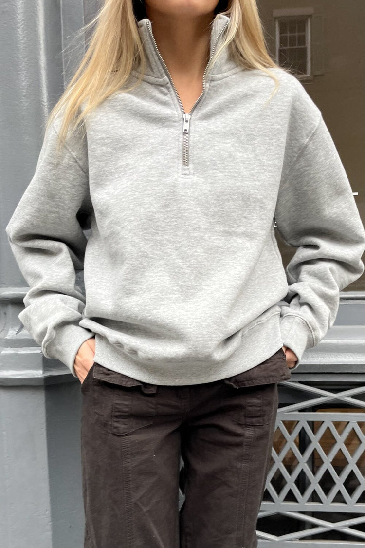 Missy Sweatshirt | Heather Grey / Regular Fit